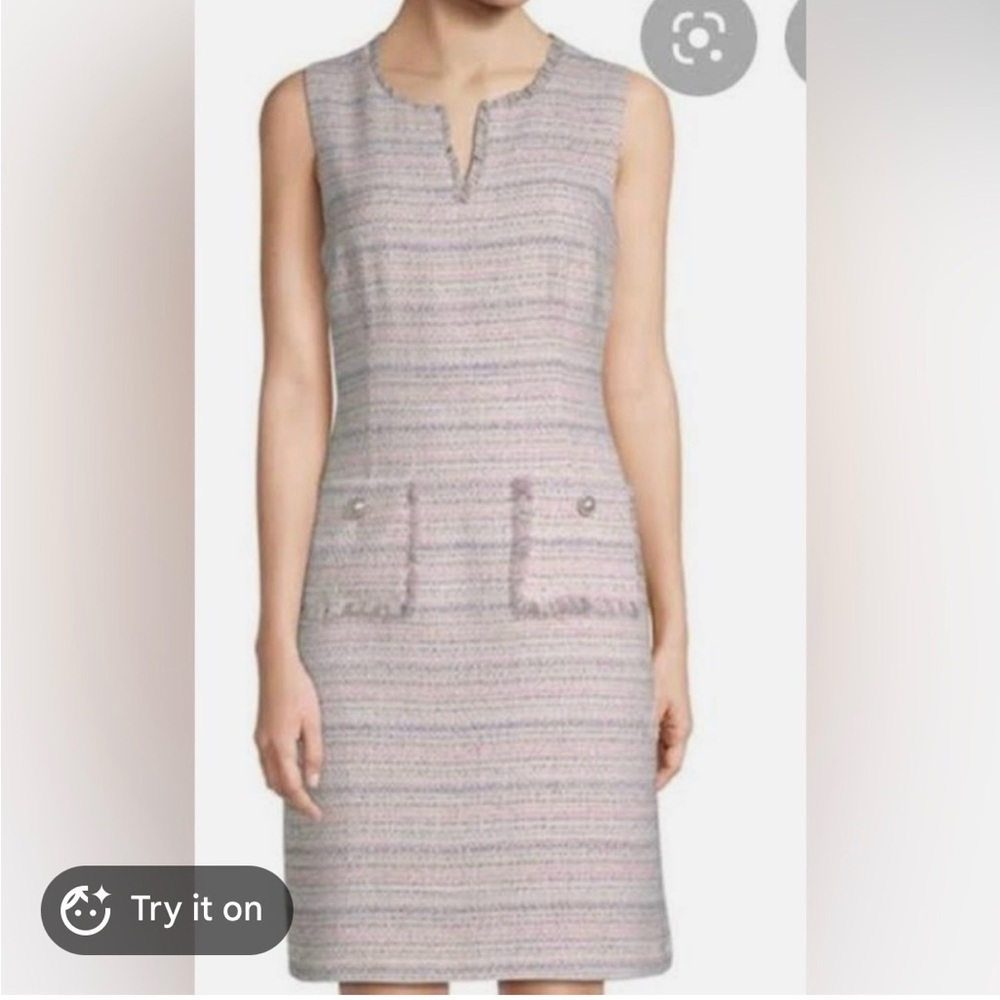 Karl Lagerfeld Paris Tweed sheath Dress size 2